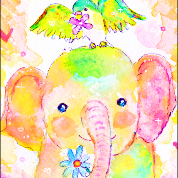 ♡こころ♡《しあわせ象》のユーザーアイコン