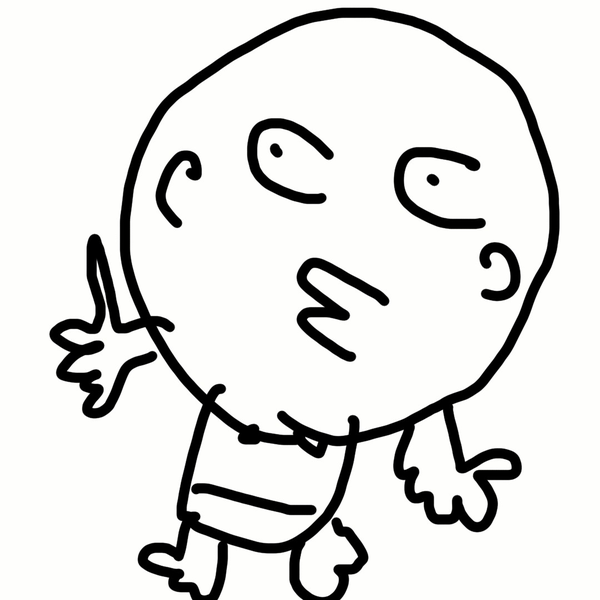 てっちゃん 𓁶アイコンてっちゃん画伯の名作です 😎👍のユーザーアイコン